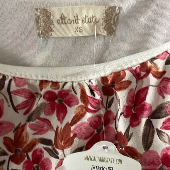 Altar’D State Red Floral Mini Dress - Picture 3 of 6